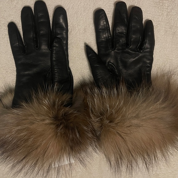 Genuine Italian Leather Gloves - Picture 3 of 4